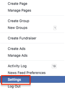 Facebook Settings